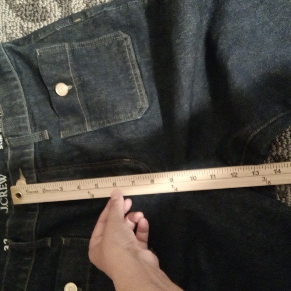 J.Crew Wide Leg Sailor Jean All Day Stetch Women 32 Cropped - Picture 8 of 11
